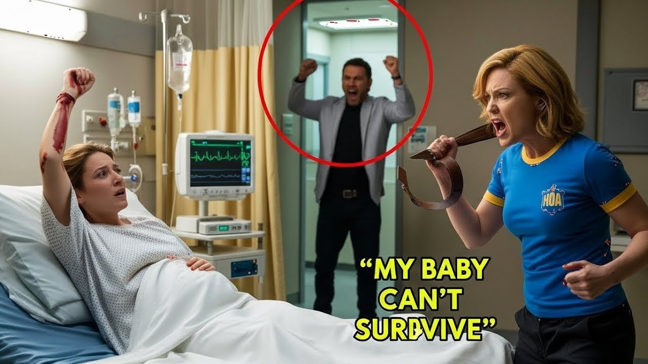 HOA Karen Beats My Pregnant Wife in Hospital — She Didn’t Expect Her Husband