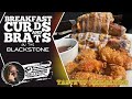 Breakfast Curds &amp; Brats | Taste of Tailgating | Michele’s Blackstone