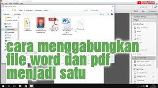 cara menggabungkan file word dan pdf menjadi satu screenshot 5