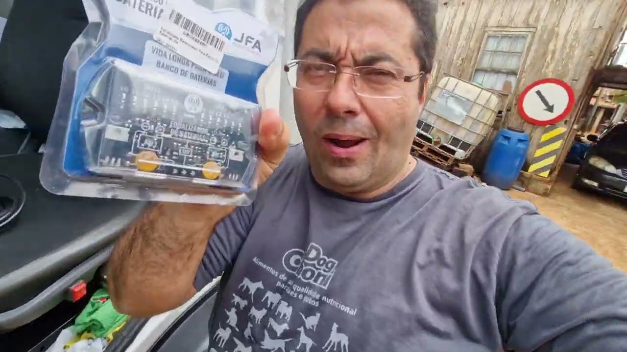 Instalei um equalizador de baterias no Ragazzo 