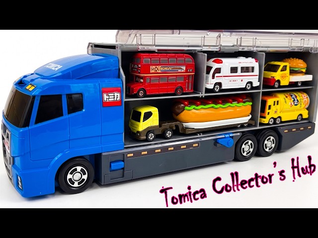トミカ]☆世界の高級な車のミニカーを開封してコンボイへ収納☆ホンダ