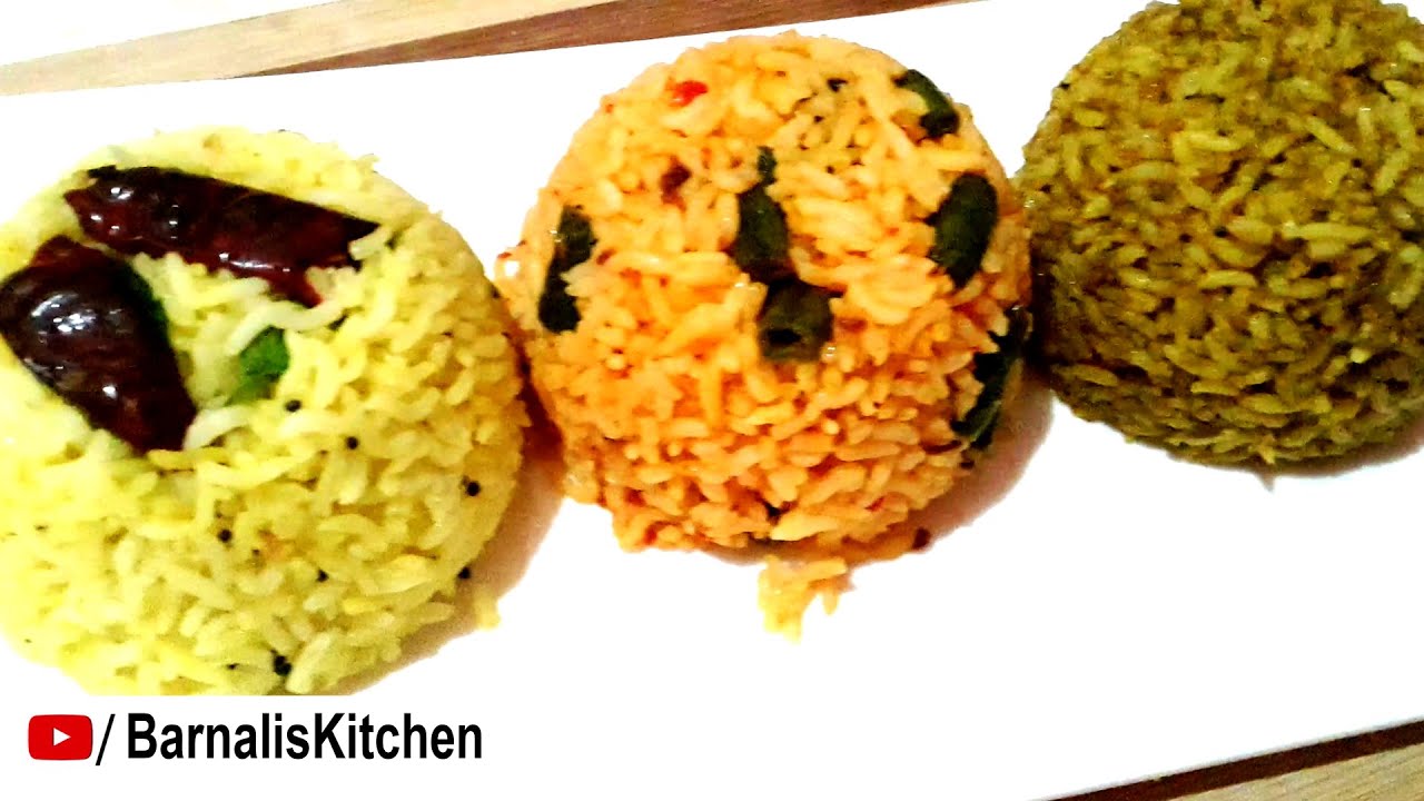 4 easy instant rice recipes - lunch box recipes & ideas -Quick Rice