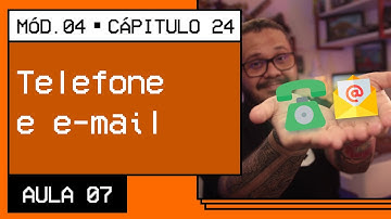 Formulários com telefone e e-mail - @Curso em Vídeo HTML5 e CSS3