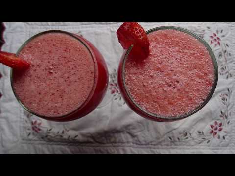 strawberry-juice-|-refreshing-summer-drink-|-2-minute-recipe