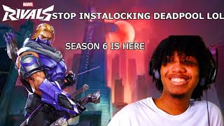 MY FIRST RANK GAME OF S6 | Marvel Rivals Rank