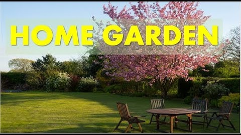 HOME GARDEN. An effective way to add space and value to your home is a garden room.