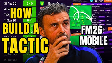 How to Build the Best Tactic in FM26 Mobile – Step by Step! ⚽🔥