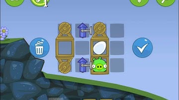 Bad Piggies - Level 4-22 Flight in the Night. 3 stars