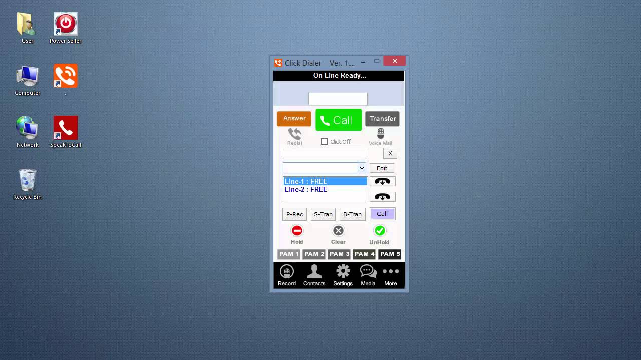 5 - How to Transfer Calls or Conference with EVS7 Click Dialer