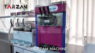 Tabletop Ice Cream Machine | Commercial Soft Serve Ice Cream Maker for Cafe Restaurant Business screenshot 5