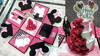 Mickey Mouse Explosion Box | Mickey Mouse Theme | DIY Gift ideas for Birthday