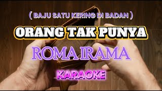 Download Lagu BAJU SATU KERING DI BADAN Karaoke by Rhoma Irama MP3