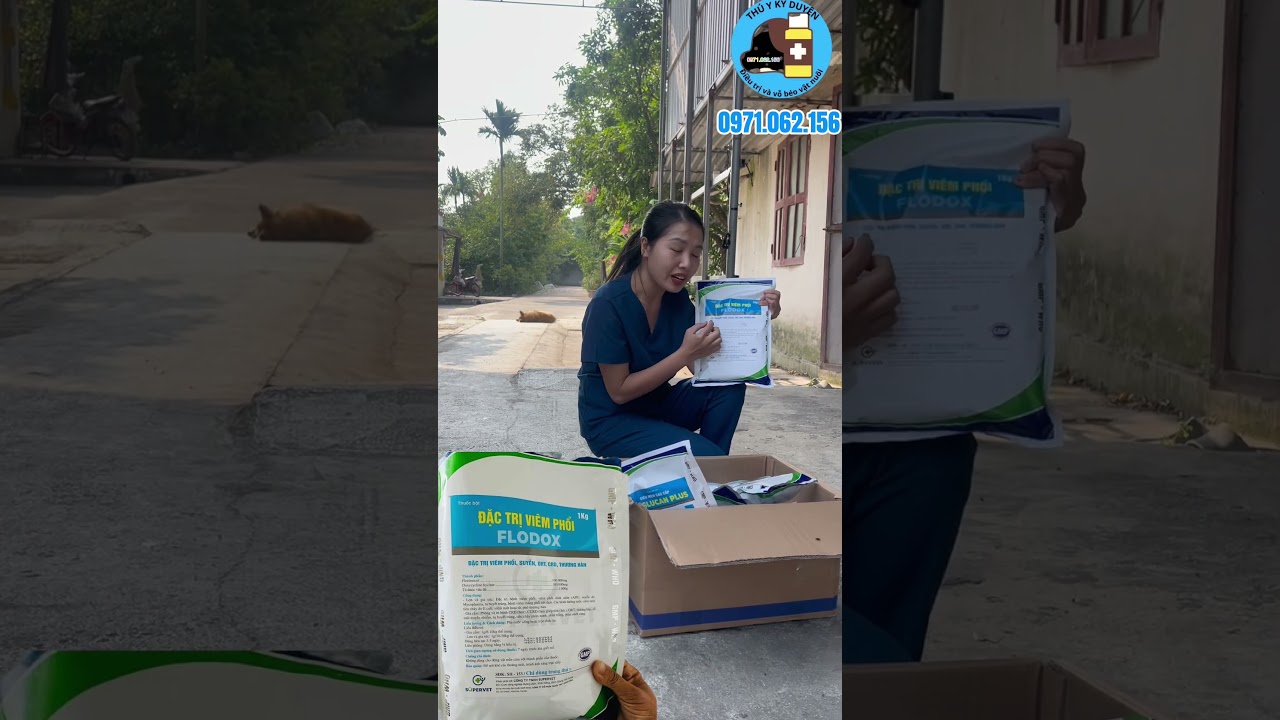 Đặc trị viêm phổi flodox 