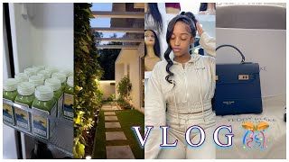 VLOG: NEW HOUSE VIEWING, new coat, Fridge Restock, Unboxings, deep cleaning after 2months giveaway