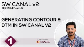 Generating DTM and Contour using survey points in SW Canal V2 | Softwel (P) Ltd. | Part 1 screenshot 1