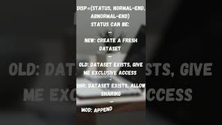 JCL Dataset Control: DISP Parameter Rules Every Beginner Needs #mainframe #tutorial