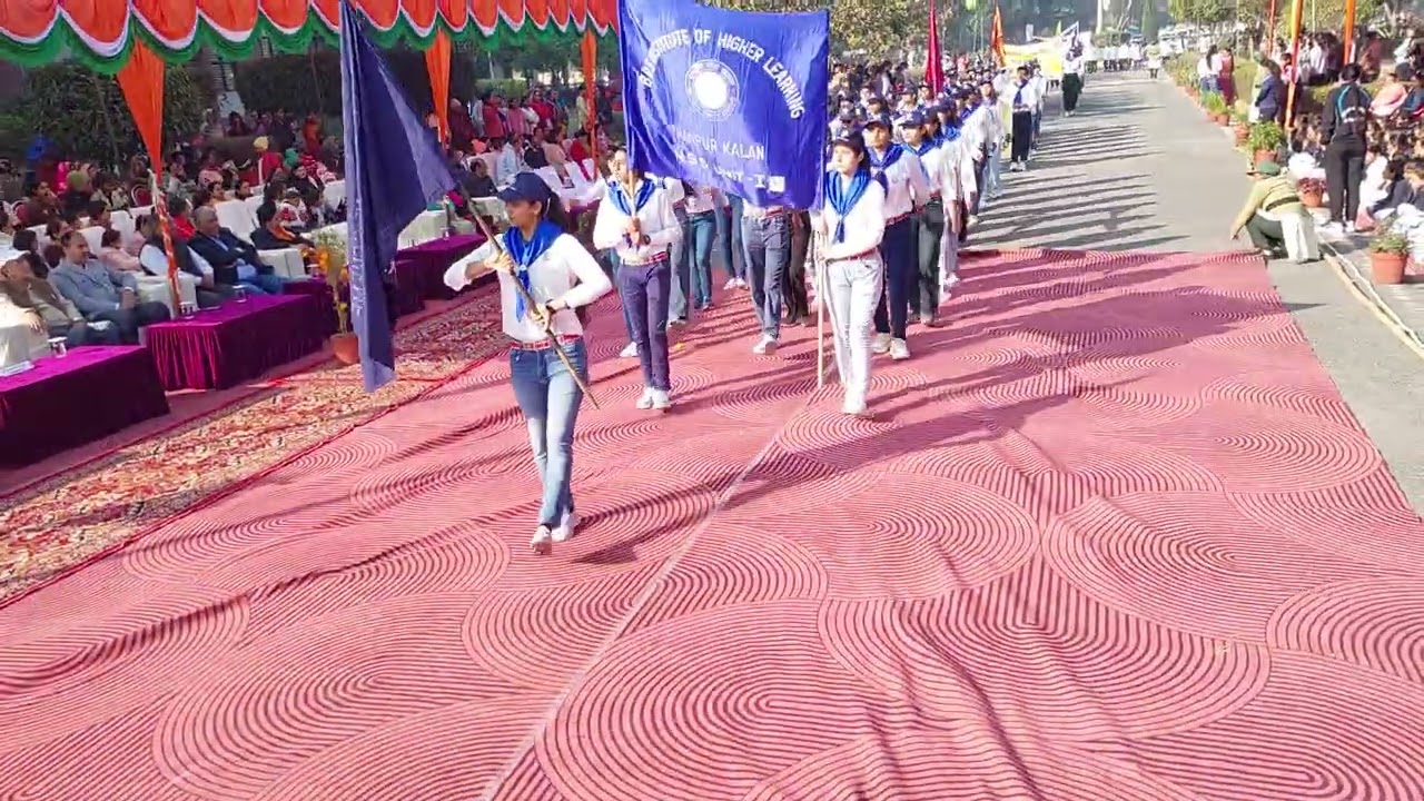 76th republic day 2025 celebration in BPSMV Khanpur Kalan sonipat