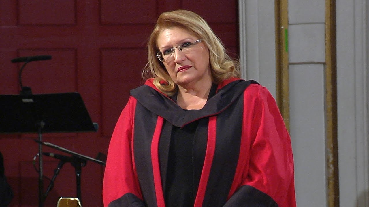 Her Excellency Marie-Louise Coleiro Preca - Honorary Degree - University of Leicester