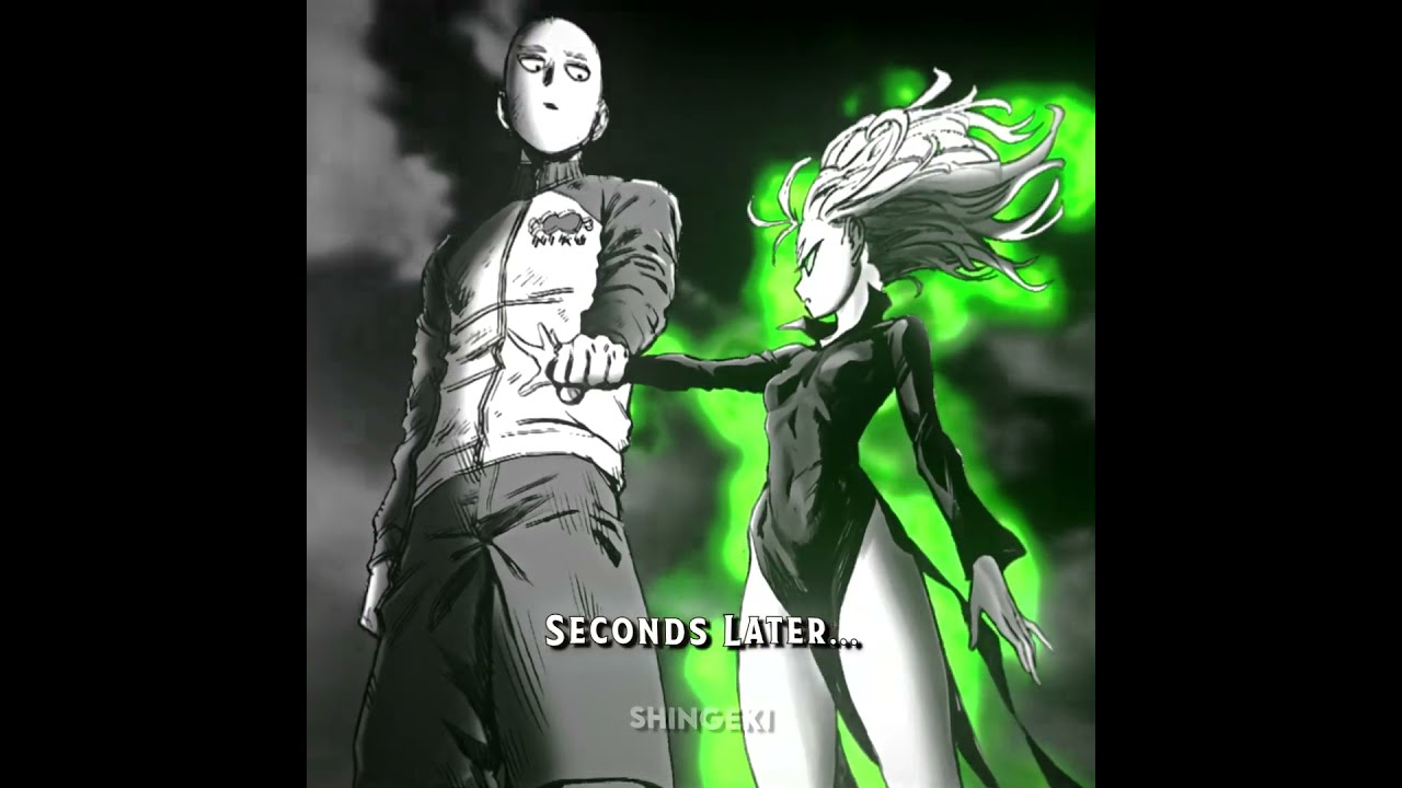 Saitama Vs Tatsumaki One Punch Man Edit Onepunchman Opm