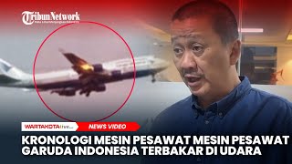 Kronologi Mesin Pesawat Garuda Indonesia Angkut Jemaah Haji Sulsel Terbakar di Udara