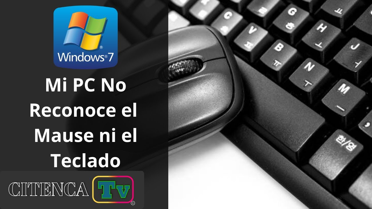 Mi PC No Reconoce el Mause ni el Teclado. - YouTube