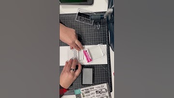 Stamp Positioner when you don’t have a stamping platform. #ArtImpressions #crafty #papercrafting