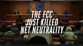 The FCC just killed net neutrality