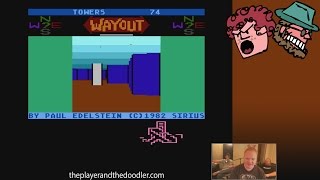 Way Out for the Atari 800: The Player and the Doodler