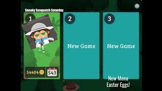 New Menu Easter Eggs! - Sneaky Sasquatch Capitan Update 1.7.5