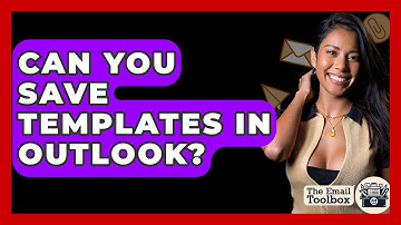 Can You Save Templates In Outlook? - TheEmailToolbox.com