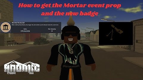 How to get Mortar event prop (Roblox Anomic)