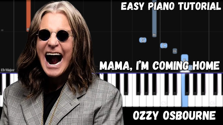 Mama, I'm Coming Home Piano version - Piano performance video thumbnail