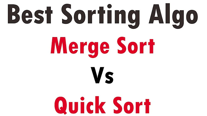 Best Sorting Algorithm