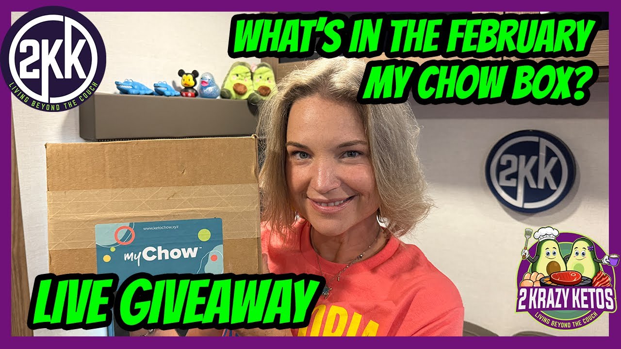 February My Chow Box Live Giveaway + Answering Your Keto/carnivore Questions!