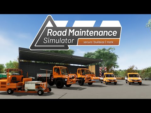Road Maintenance Simulator | Official Trailer English | Aerosoft