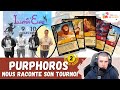 Top 2 au plus gros tournoi lorcana avec un deck mufasa purphoros explique son deck