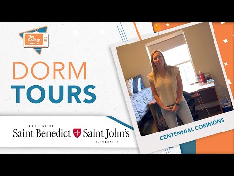 Dorm Tours - College of Saint Benedict (CSBSJU) - Centennial Commons