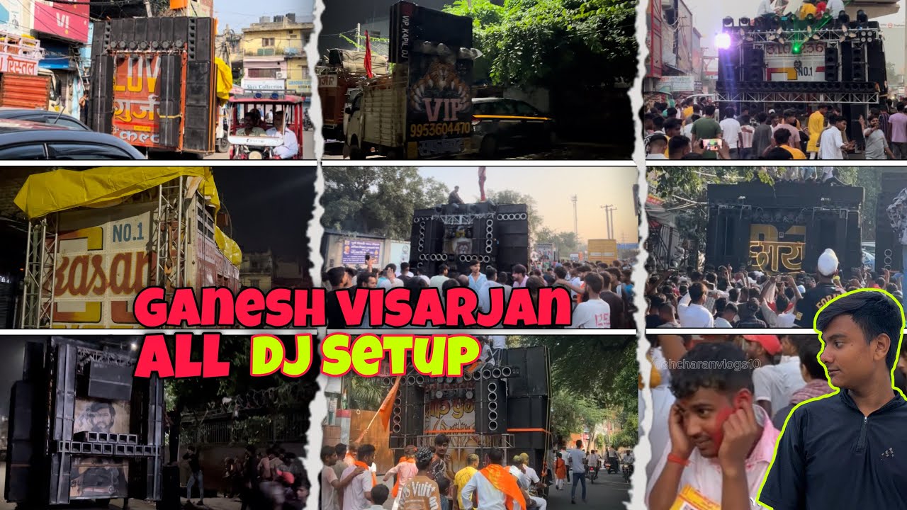 Dilshad gardan me 23,24 dj ka atank🤯🦁