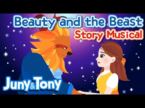 Beauty and the Beast | Story Musical for Kids | Princess Stories for Kids | Fairy Tales | JunyTony