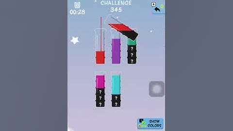 Water Color Game Challenge 345