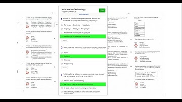 CSEC/CXC January 2019 Information Technology answers on Learn Me