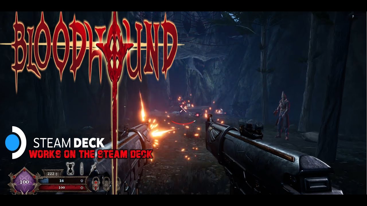 Bloodhound Gameplay works on the steam deck - YouTube