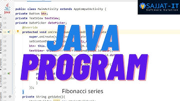 Fibonacci Series Java Program Bangla Video 2020