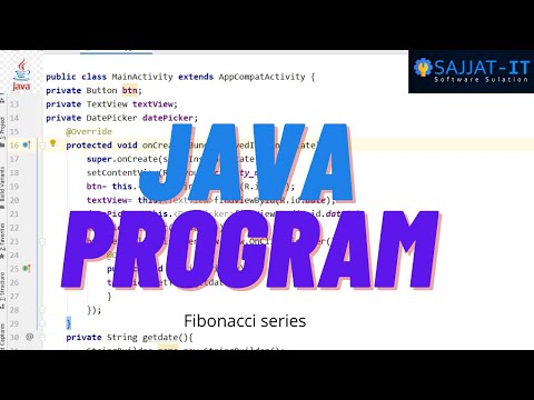 Fibonacci Series Java Program Bangla Video 2020