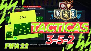 352 TACTICAS e INSTRUCCIONES FIFA 22 | La MEJOR FORMACION PARA ATACAR