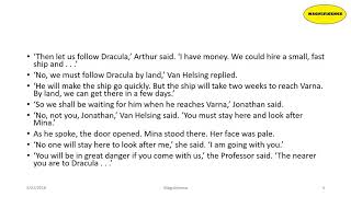 Dracula (Chapter-8): The Flight of the Vampire