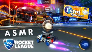 ASMR Playing Rocket League + Gum Chewing (Whispered Gaming)