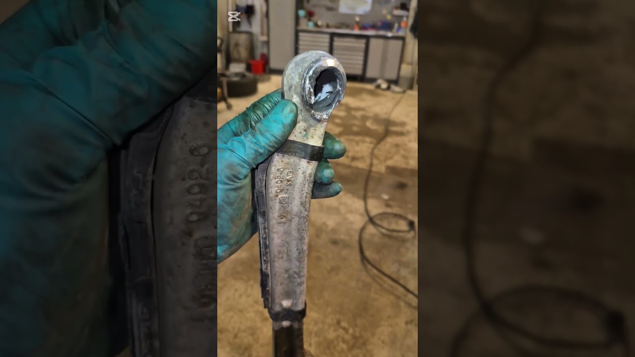 х5,замена заднего амортизатора и  рычага