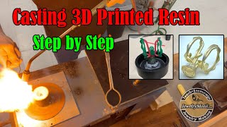 3D Print Resin Casting for Jewelry How to Video Step by Step B9Creation Emerald Resin Vacuum Cast