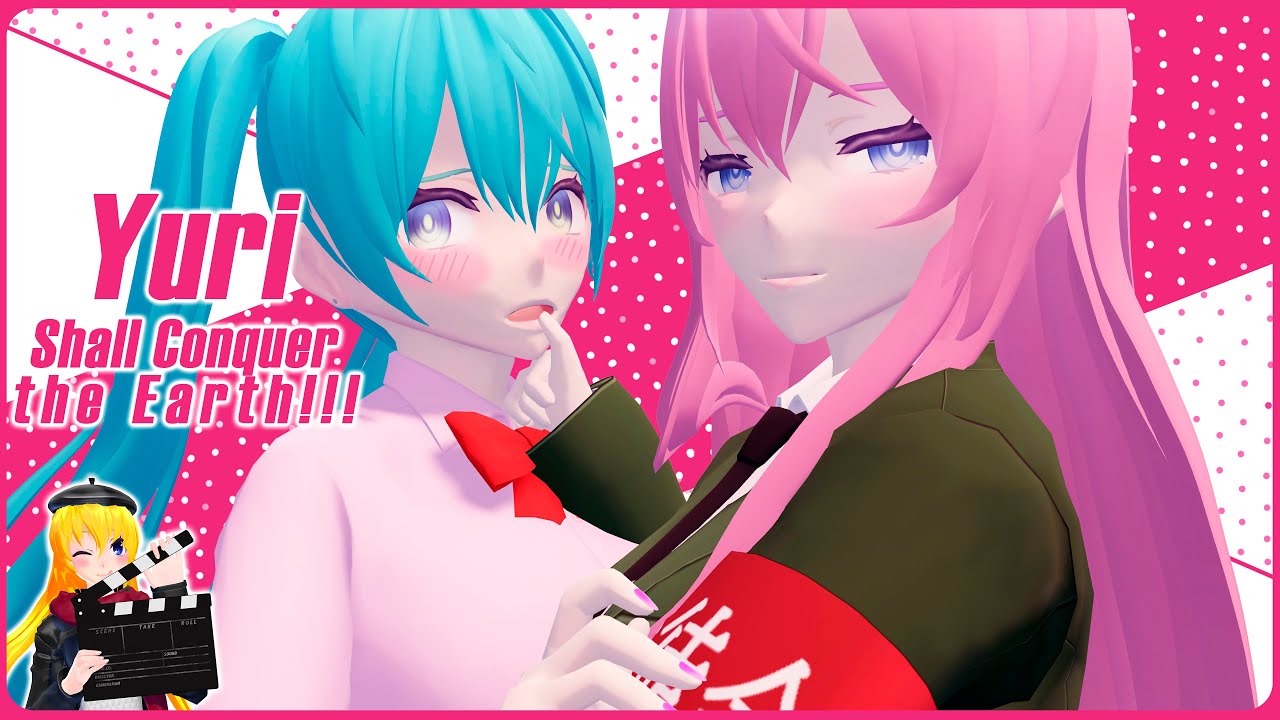 MMD] DOKI DOKI LITERATURE CLUB (VOCALOID) by HeyMisaki-chan on